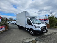 2022 ON 72 PLATE FORD TRANSIT 350 LEADER ECOBLUE LWB LUTON VAN 57K ULEZ 