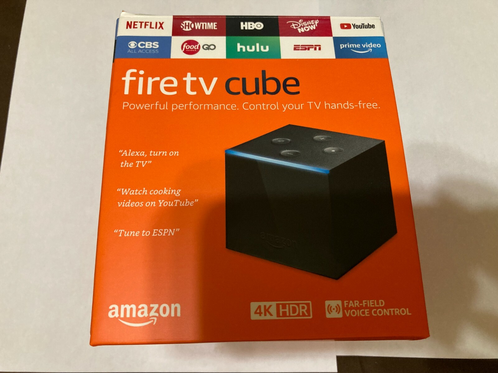 Amazon Fire TV Cube A78V3N Streaming Media Player with Voice Remote