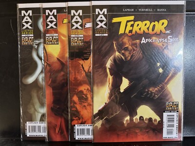COMPLETE Terror Inc Apocalypse Soon #1 2 3 4 (2009 Marvel MAX) Free Combine Ship