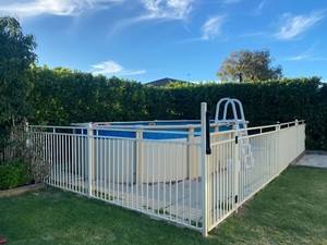 stratco glass pool fencing prices
