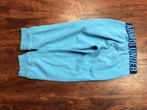 UNDER ARMOUR Youth Girl's Teal Athletic Capri's Size 24 Waist Regular