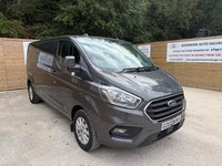 2023 73 FORD TRANSIT CUSTOM LIMITED 300 2.0TD DAMAGED REPAIRABLE SALAVGE 