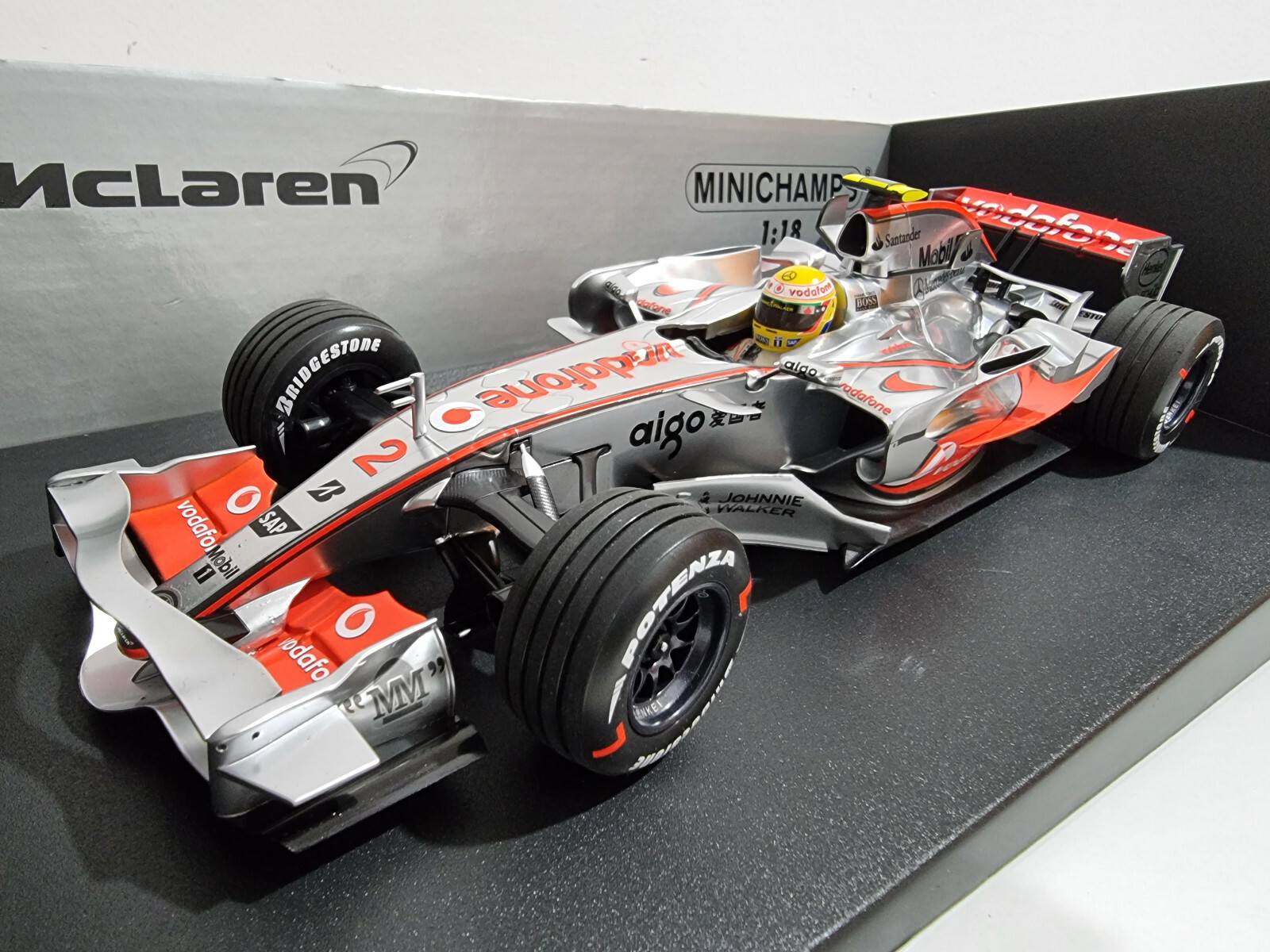 ミニカー MINICHAMPS McLaren F1 1/18 1/18 Minichamps McLaren F1 (Red) Diecast Car Model