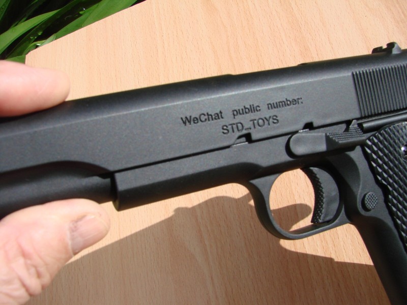 Pistolet En Plastique Colt 1911