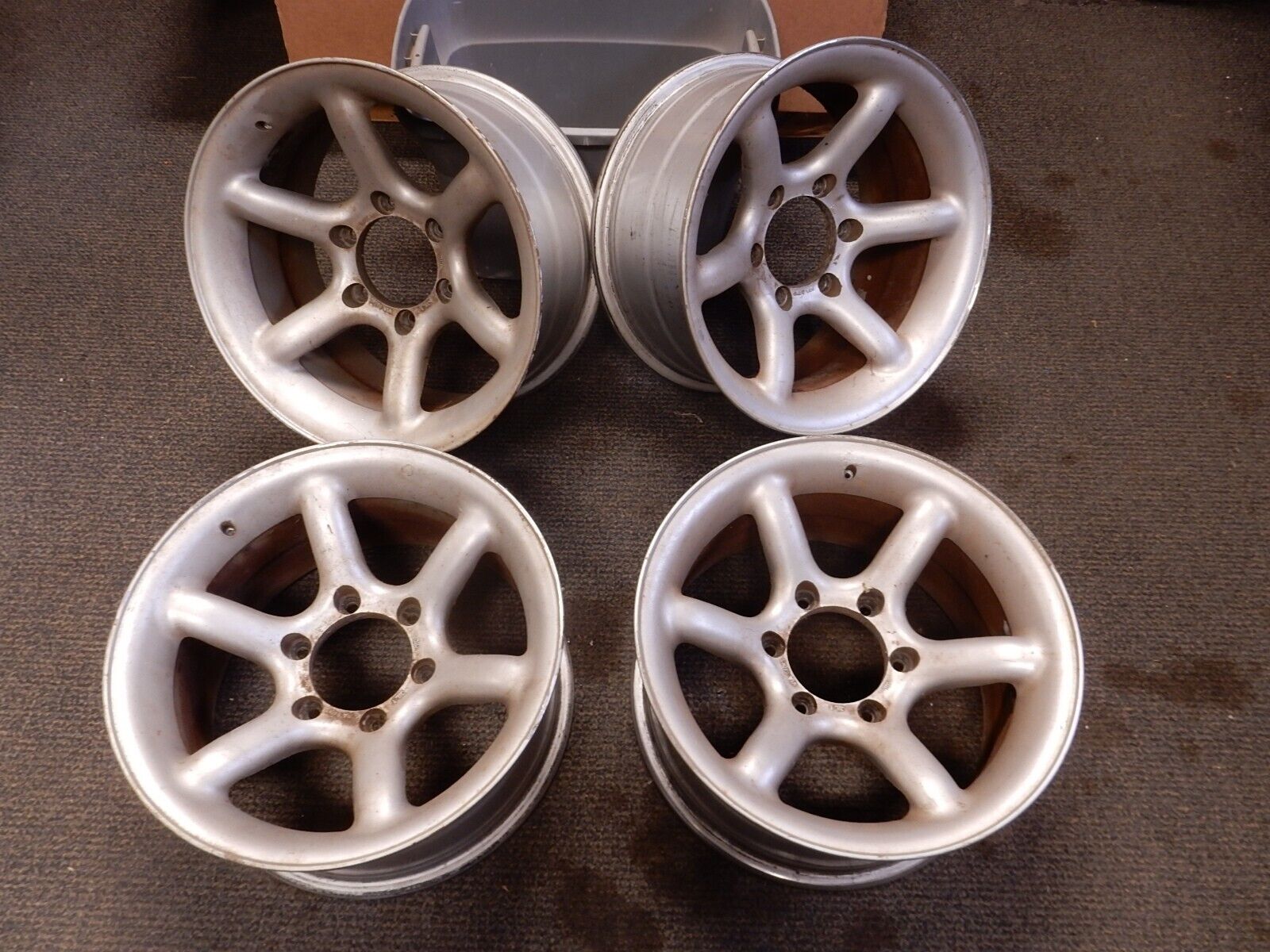 JDM Kosei 6 Spoke Wheels Rims Set 16x8JJ 16x8 16 JDM Kosei 6 Spoke Wheels Rims Set 16x8JJ 16x8 16