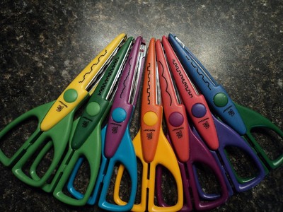 15 Pr of Provocraft Scrapbooking Scissors & 3 Hole Punches