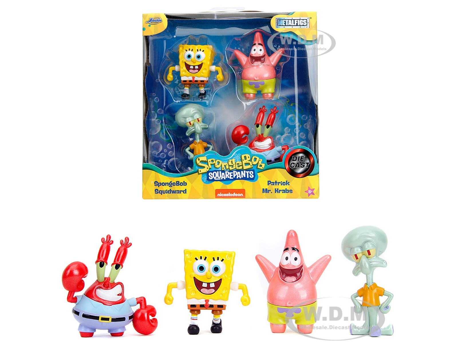 SET OF 4 DIECAST FIGURES 