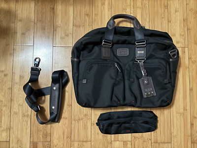22340HKH TUMI ALPHA BRAVO Briefcase business bag shoulder bag Black men