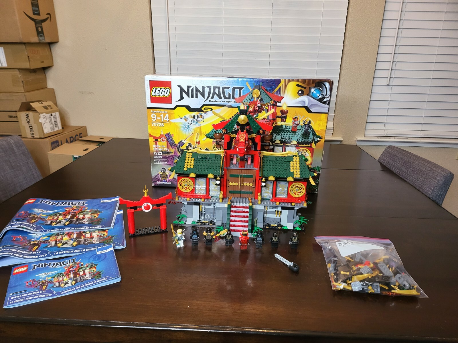 Battle for ninjago city 70728