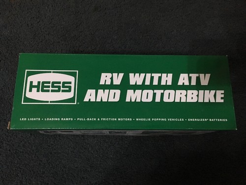 2018 Hess Truck RV, ATV & Motorbike - Fast Ship !!!!  New in Factory Box