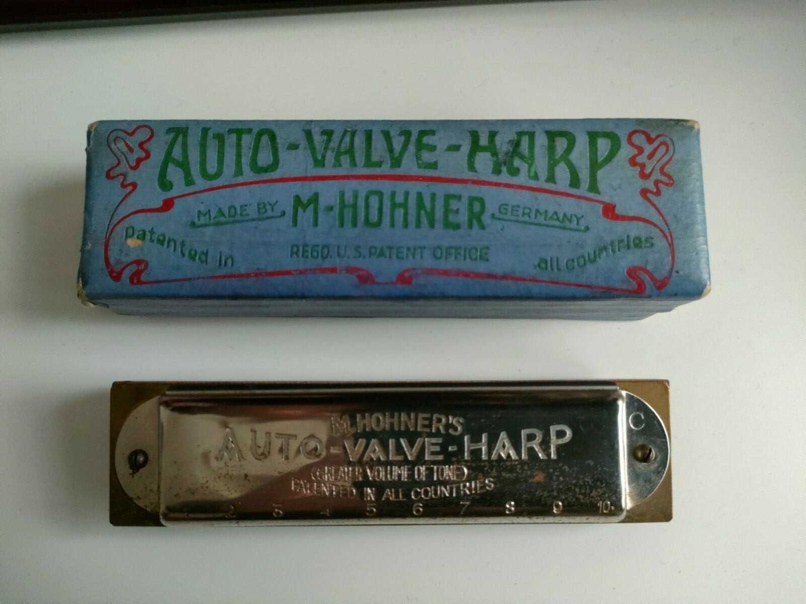 Vintage Hohner Auto Valve Harp harmonica and boxのeBay公認海外通販｜セカイモン