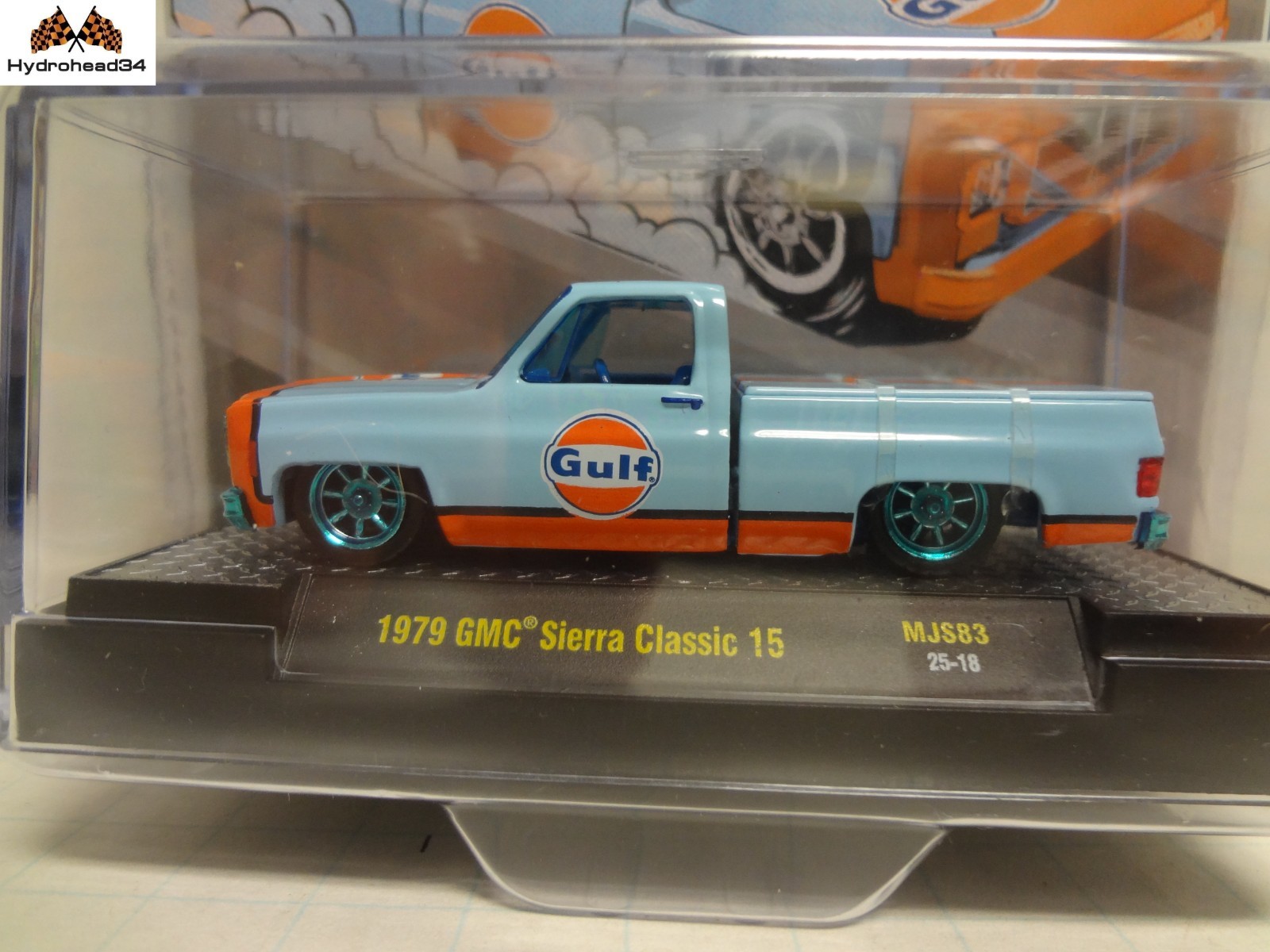 M2 Machines CHASE 1979 GMC Sierra Classic 15 GULF MJS83 | eBay