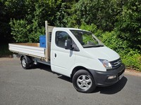 2019 69 LDV V80 2.5 ECO D LWB DROPSIDE VAN DIESEL MANUAL WHITE