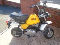 YAMAHA QA 50 POCKY APPROX 1982 MONKEY BIKE