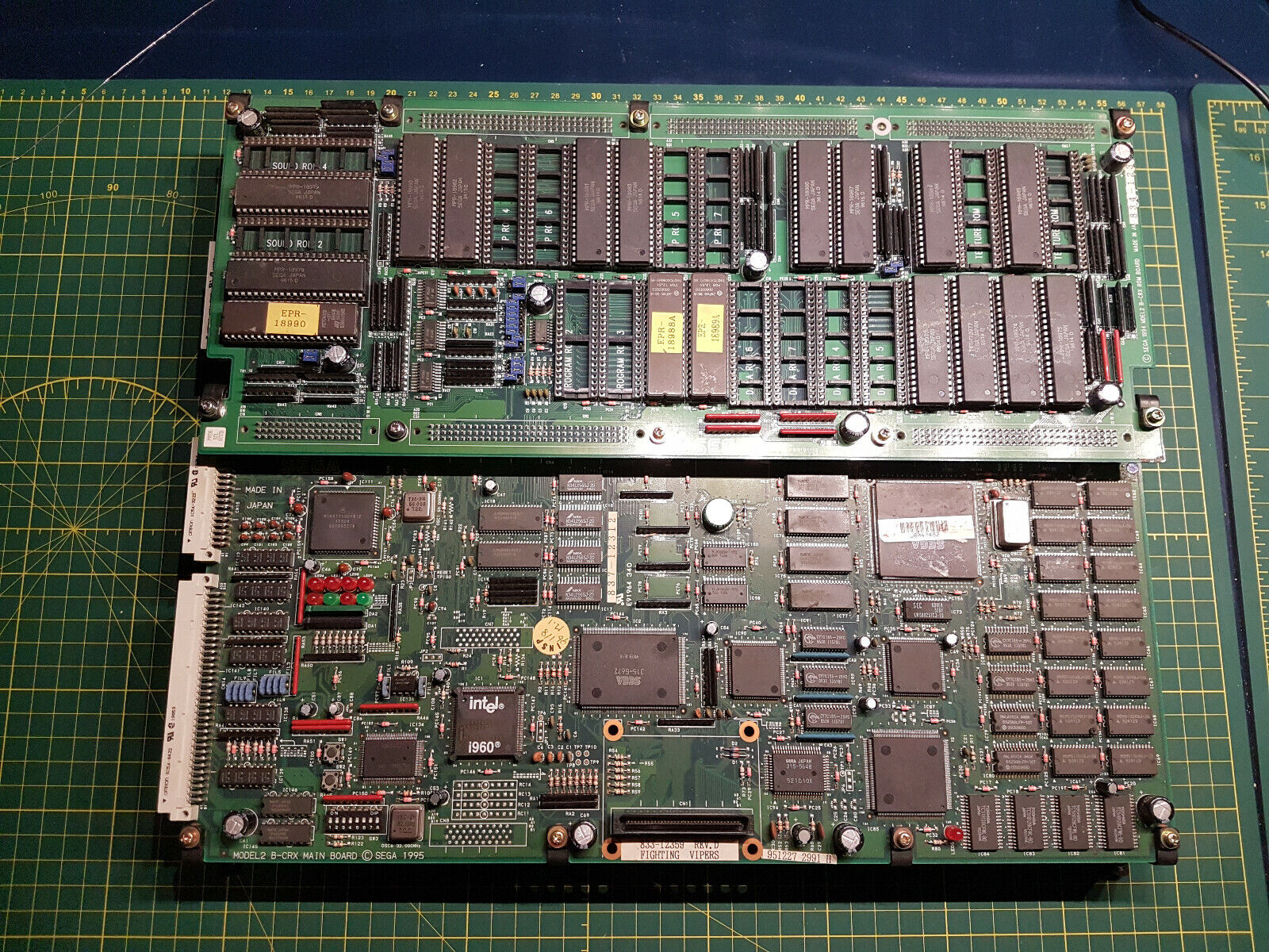 SEGA Fighting Vipers PCB Arcade Game - UNTESTED - Parts SEGA Fighting Vipers PCB Arcade Game - UNTESTED - Parts