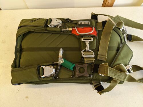 Butler Back Pack High Altitude Emergency Bailout Parachute HX-500/24 Canopy