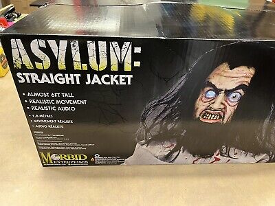 Animated Asylum Straight Jacket Halloween Prop Morbid Enterprises