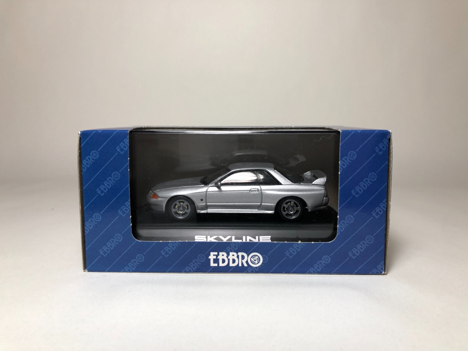 1/43 EBBRO NISSAN SKYLINE GT-R (BNR32) SILVER | eBay