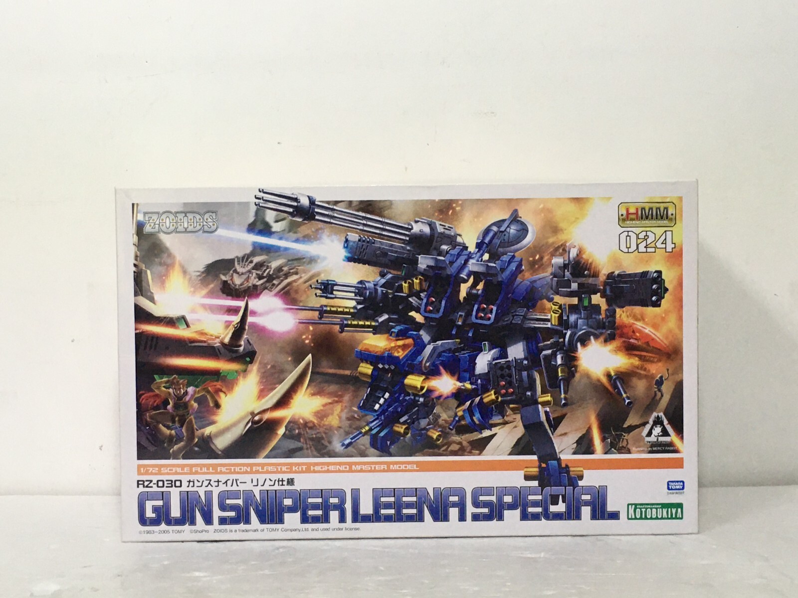 Takara Tomy 1/72 RZ-030 ZOIDS GUN SNIPER LEENA SPECIAL Model