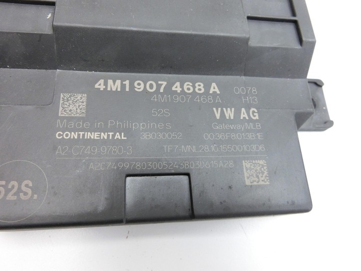 Audi A4 8W B9 19-24 Gateway Steuergerät Diagnose Interface MLB Audi A4 8W B9 19-24 18.12.2015 4M1907468A... Bild 2