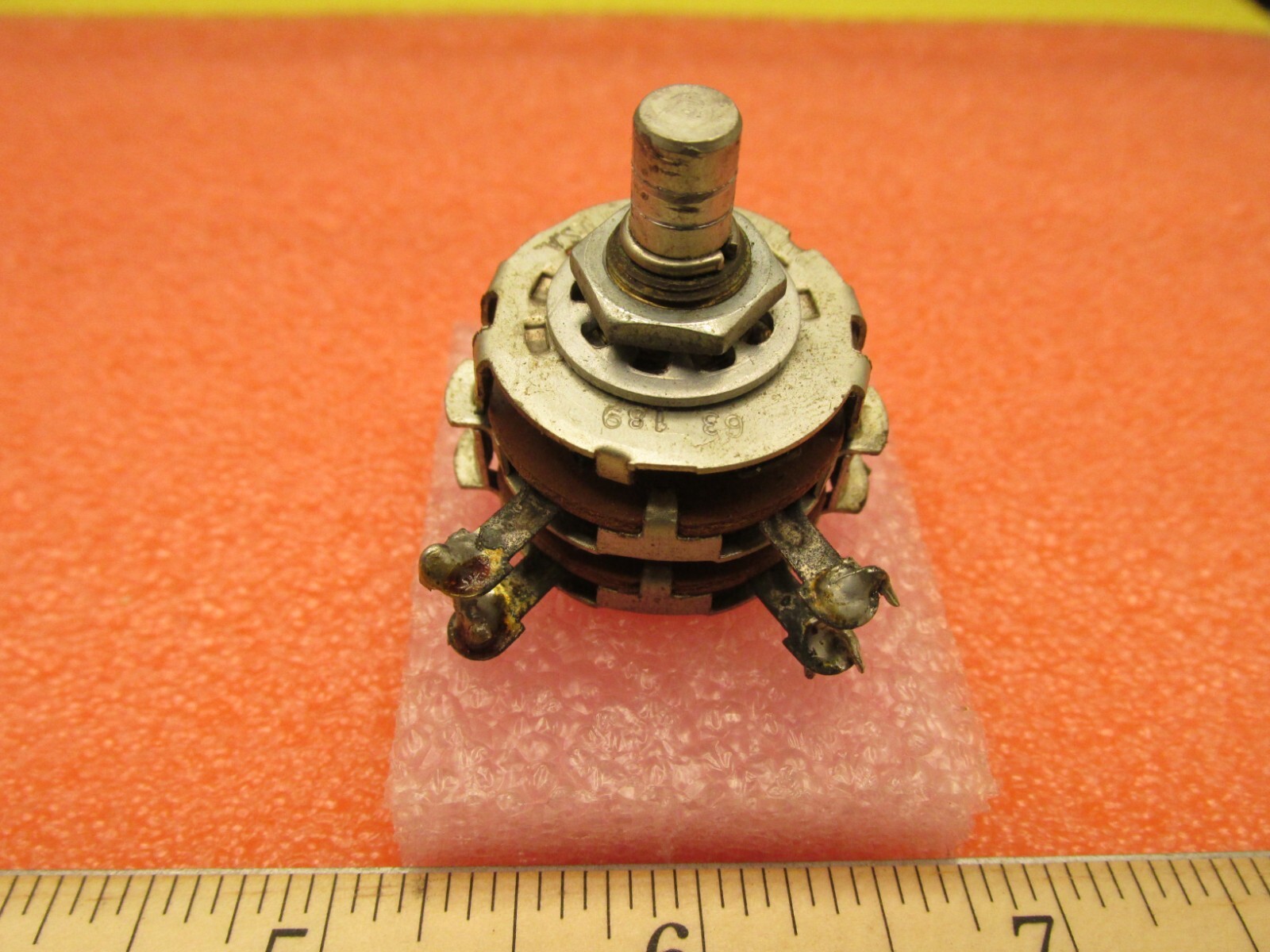 Hallicrafters Model SX-xxx, Rotary Switch, See Shaft Length