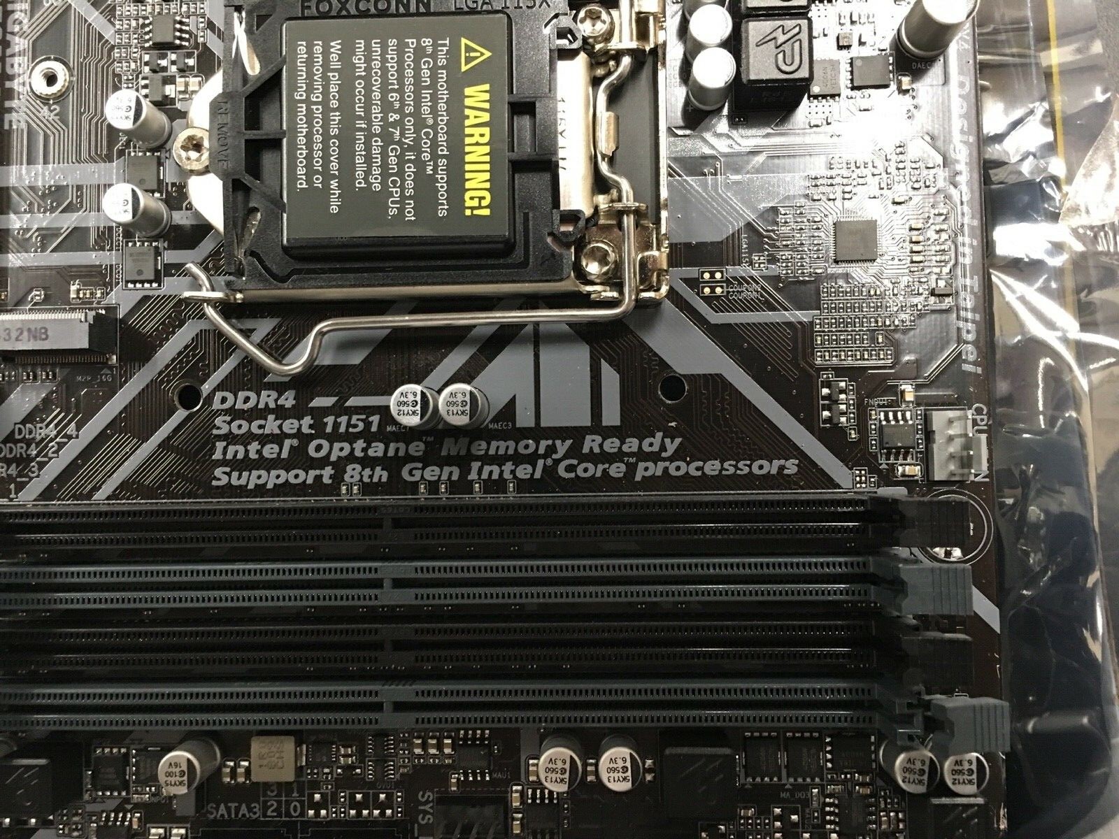 GIGABYTE H370M D3H MATX SOCKET 1151 DDR4 Used Working!