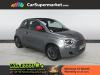 2022 Fiat 500 87kW Red 42kWh Auto Convertible ELECTRIC Automatic