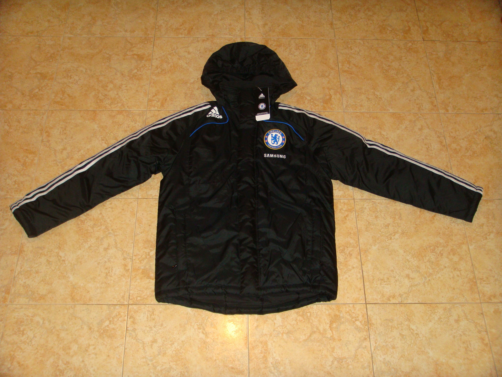 Chelsea Soccer Stadium Jacket CFC Adidas Winter Football