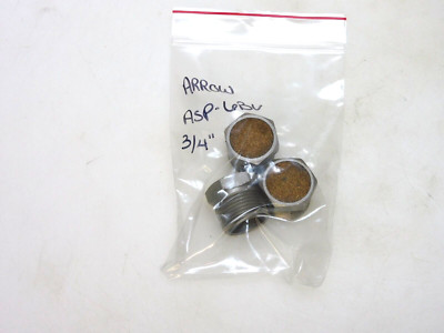 LOT OF 3 ARROW ASP-6BV PNEUMATICS BREATHER VENT 3/4'' NPT