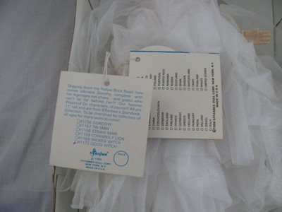 VINTAGE 1986 EFFANBEE COLLECTIBLE DOLL*GOOD WITCH*1172*BOX IS DAMGED*DOLL IS NEW