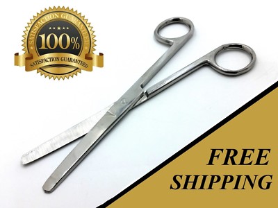1 OPERATING DISSECTING SCISSORS BLUNT BLUNT 5.5'' STRAIGHT SURGICAL INSTRUMENTS