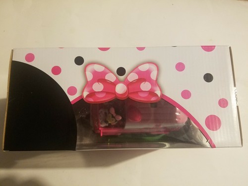 Jada Toys Minnie Mouse Happy Helpers Van Radio Control, Pink/White EUC