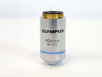 Olympus Plan N 40x / 0.65 Infinity .17 FN22 UIS2 Microscope Objective Lens BX CX