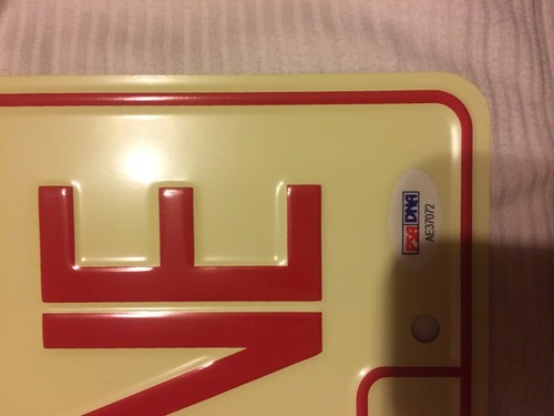 Burt Reynolds Smokey And The Bandit Ban One License Plate PSA Autograph