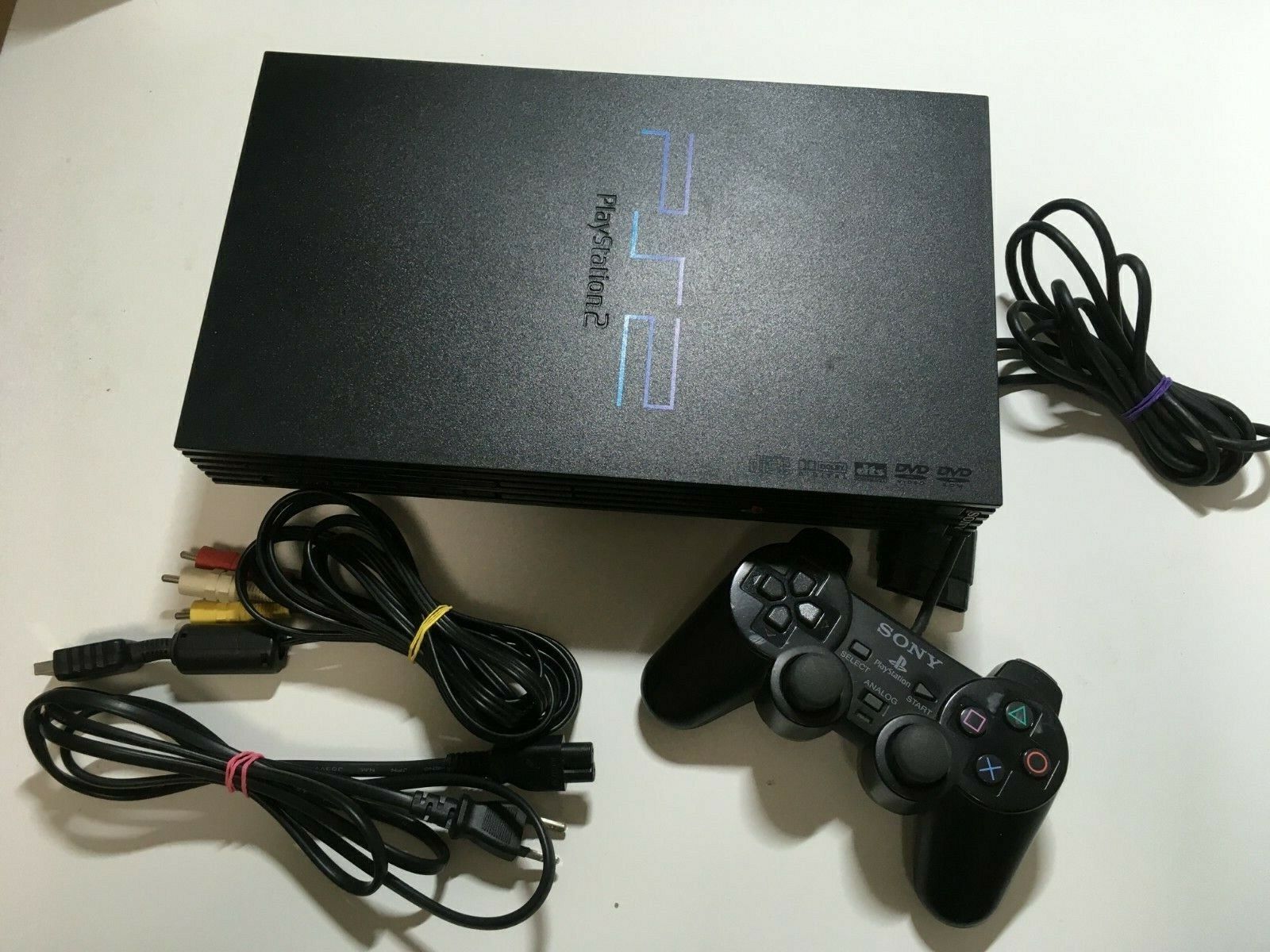Sony PlayStation 2 Black Console (SCPH-30000) NTSC-J JAPAN Sony PlayStation 2 Black Console (SCPH-30000) NTSC-J JAPAN