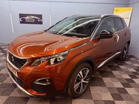 2019 Peugeot 3008 1.5 BlueHDi GT Line Euro 6 (s/s) 5dr HATCHBACK Diesel Manual