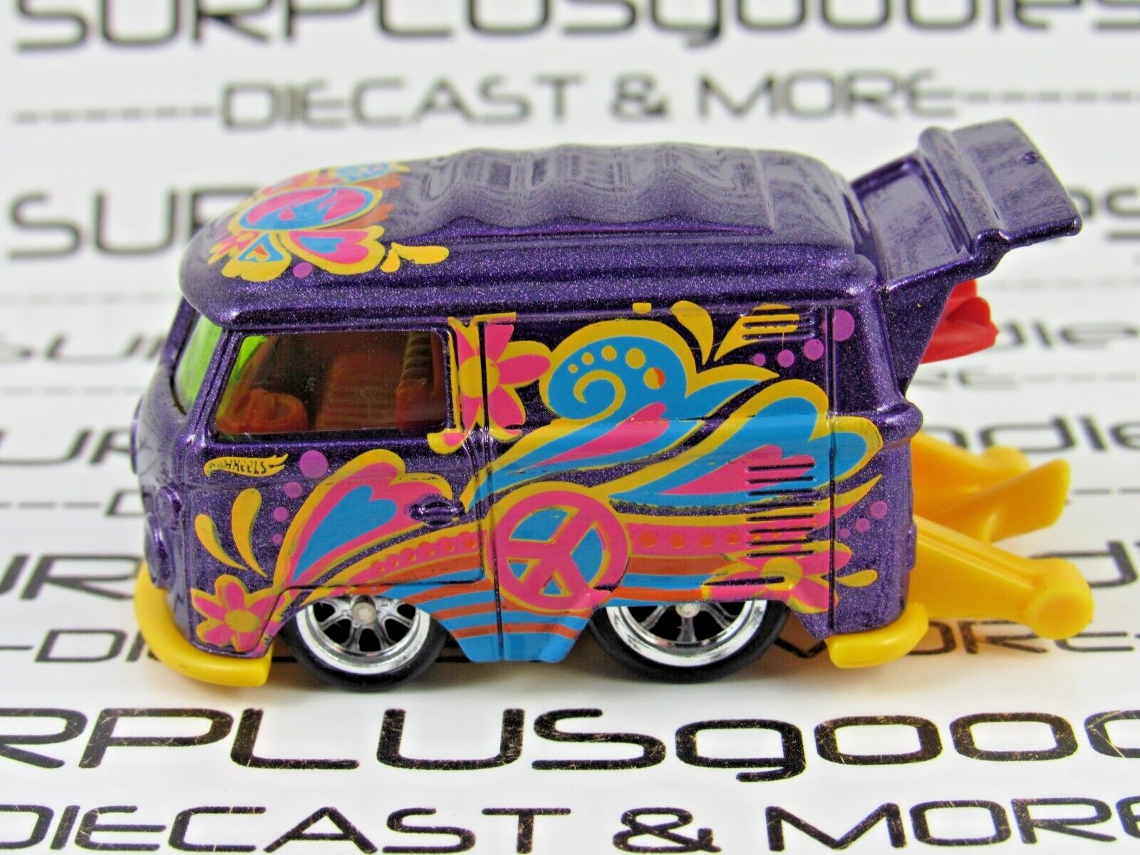 Loose Volkswagen Kool Kombi Hippie Love Custom Super W/real Riders