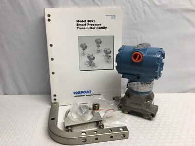 New! Rosemount Emerson 3051CA1A22A1AB4I5 Pressure Transmitter (#30090)