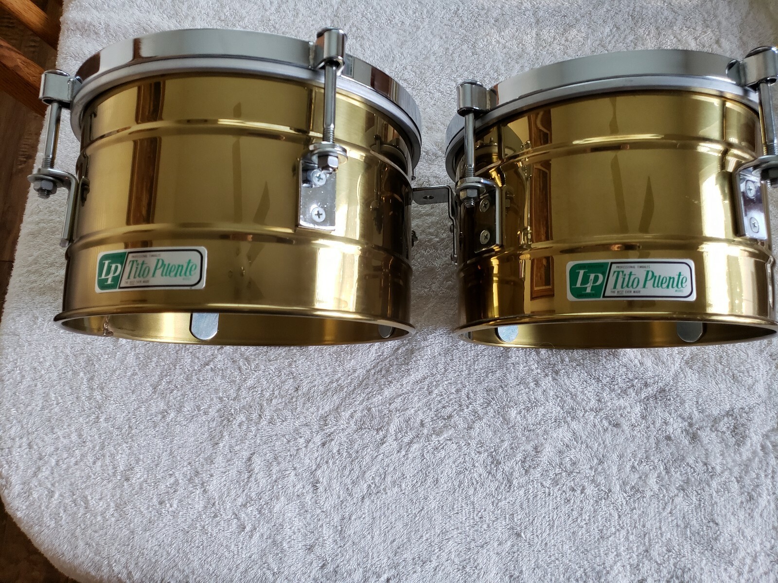 LP Brass Tito Puente Professional Model Timbalitos - VINTAGE 1986