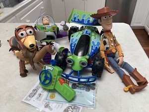Toy Story original Woody doll, Buzz Lightyear, RC remote ...
