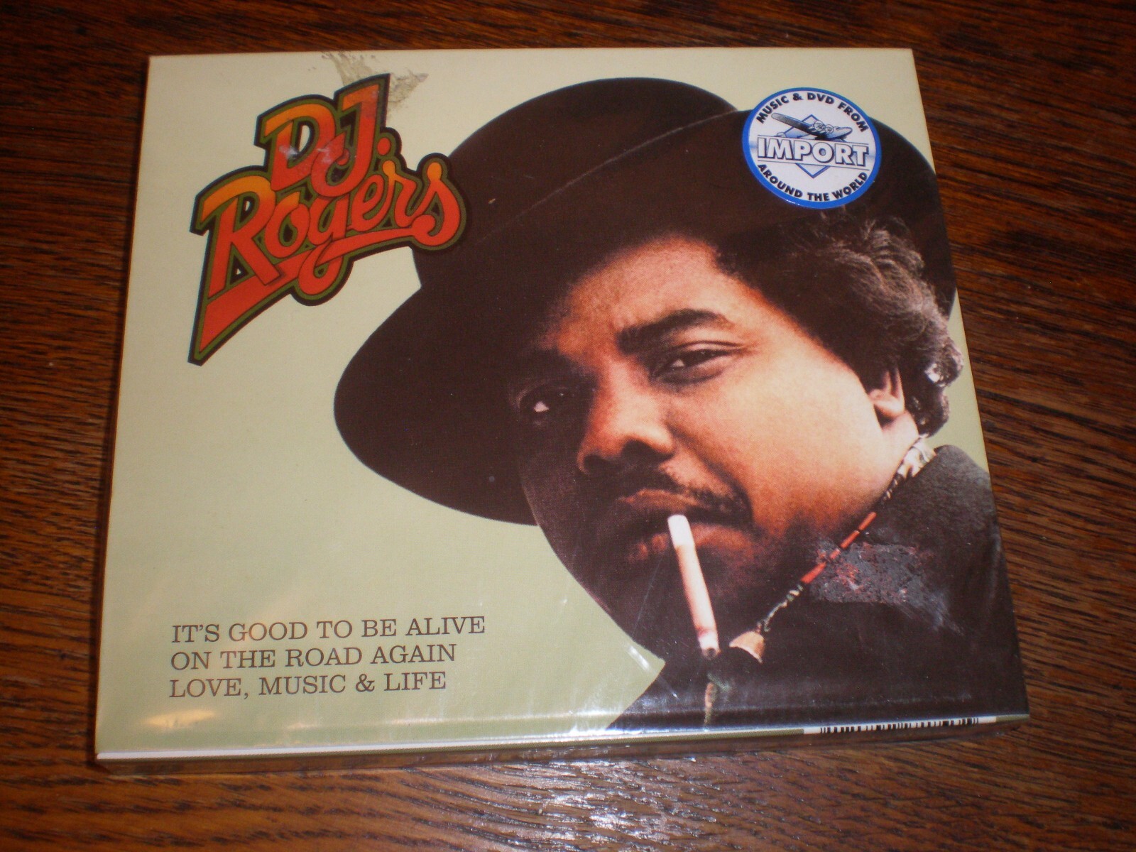 D J Rogers CD It's Good To Be Alive On The Road Again Love