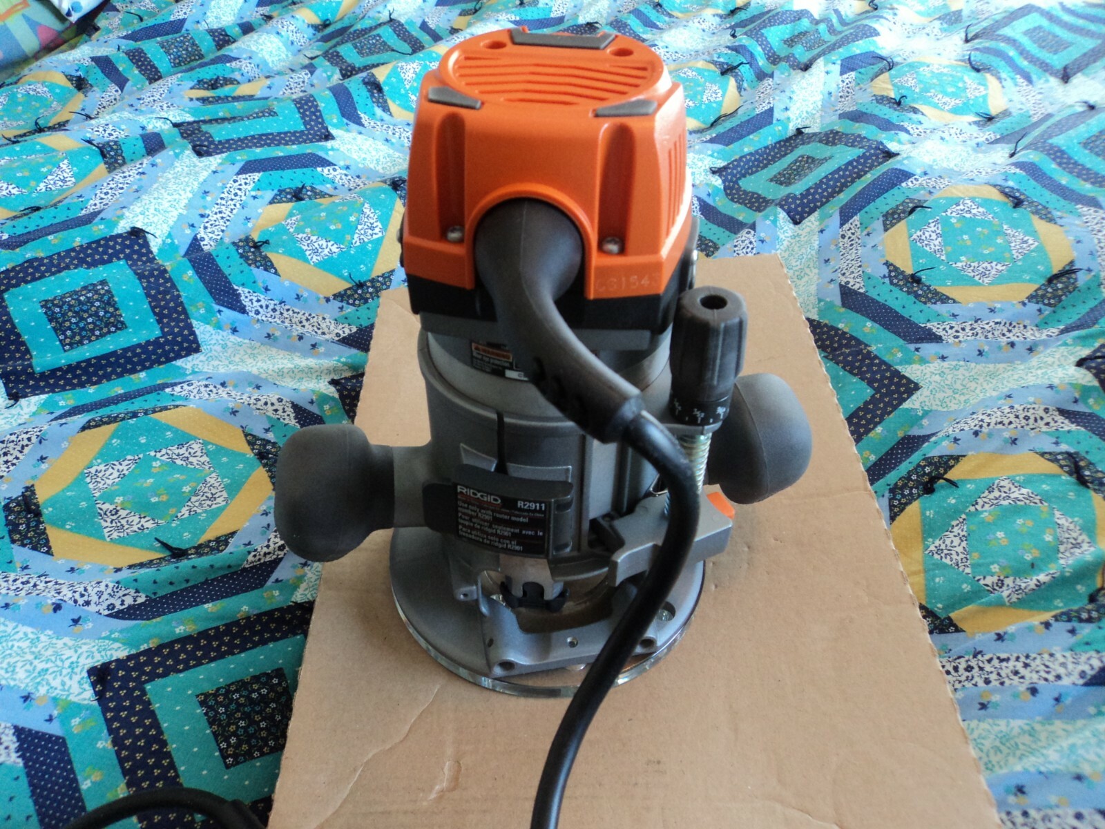 Ridgid 2 hp fixed base router