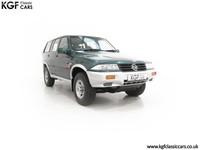 A Virtually Extinct Mk1 SsangYong Musso SE with Just 30,225 Miles