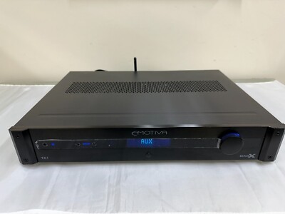 Emotiva BasX TA1 Preamp/DAC/Tuner Integrated Amplifier.