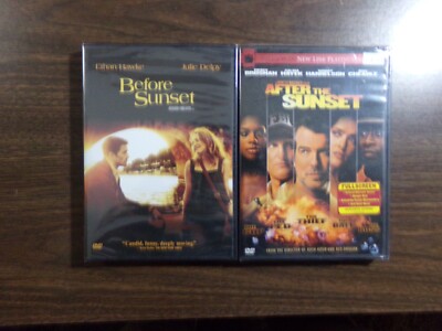 NEW--BEFORE SUNSET/ AFTER THE SUNSET   DVD LOT OF 2