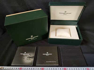 No Watch, Empty Box, Original FREDERIQUE CONSTANT Watch box Case-f1211-1