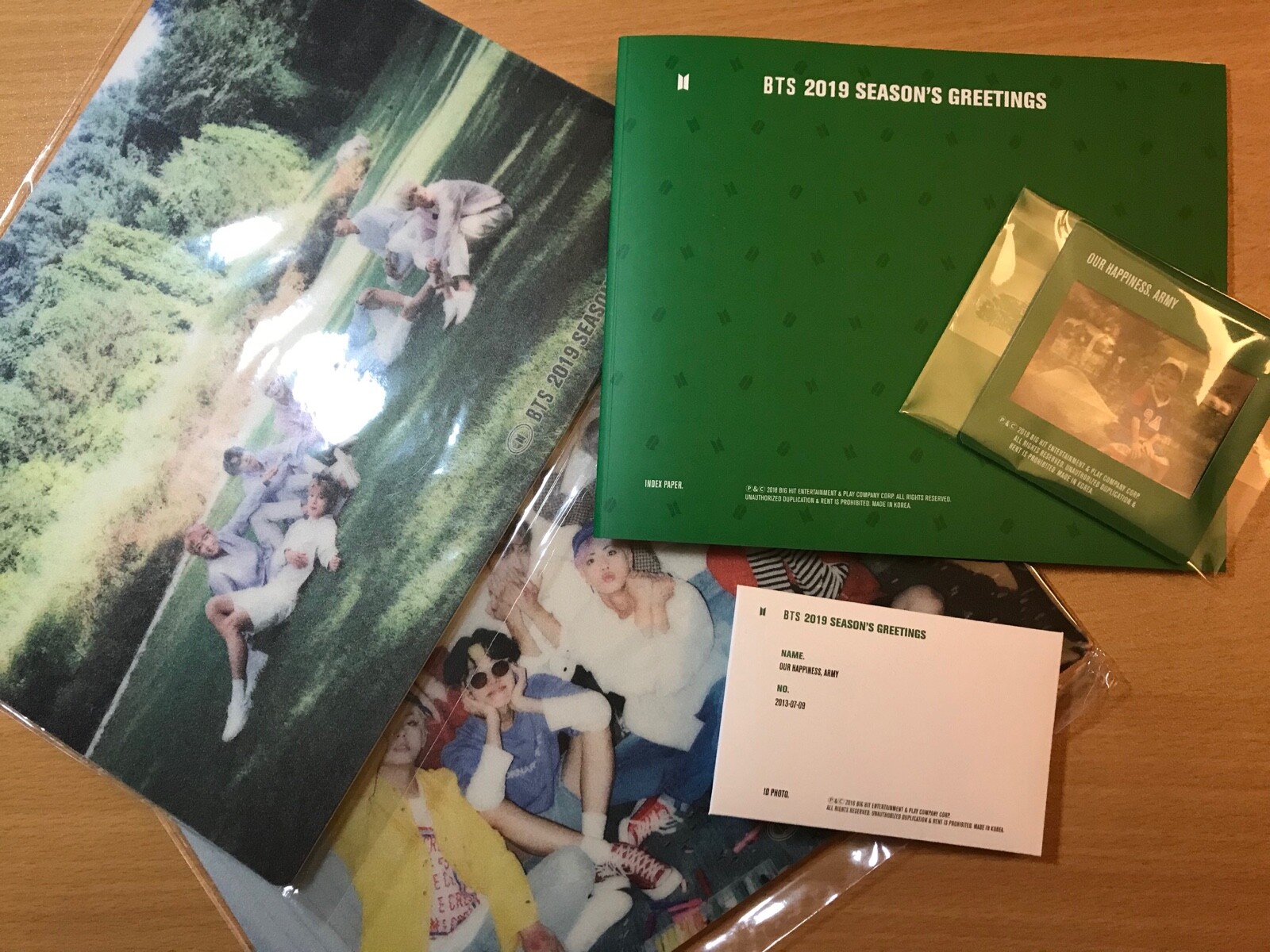 「BTS 2019 SEASON’S GREETINGS」 Amazon.com : BTS 2019 Season's Greetings : Office Products