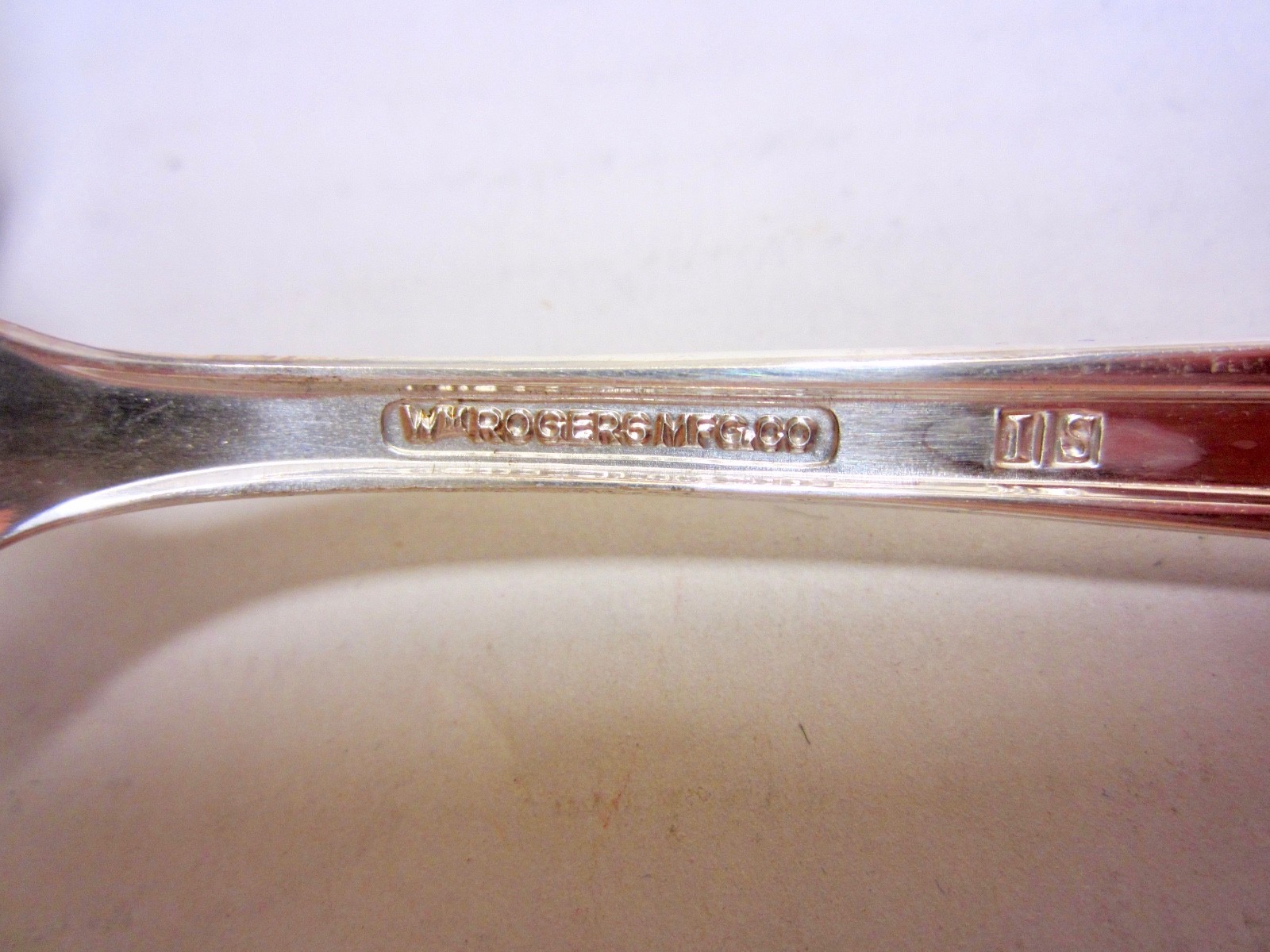 six WM Rodgers I.S. Silver Plate Presidential spoos, unused,