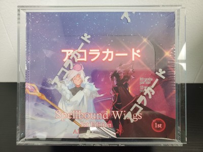Akora TCG Spellbound Wings 1st Edition Booster Box Display Sealed 36 Packs