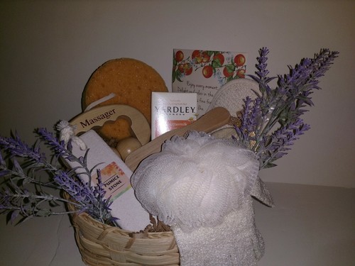 Spa & Bath Gift Basket For Women Hand Crafted Any Occasion